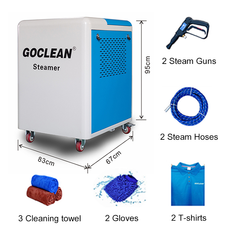 Portable Green Steam cleaning machine For Cleaning